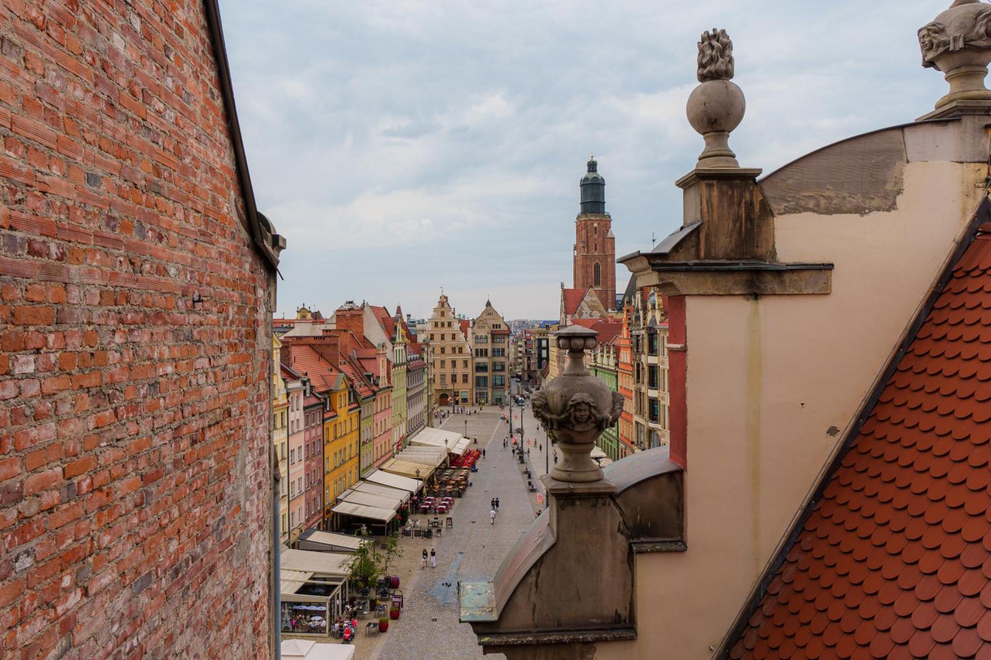 Golden Rooftop Apartment-Oldtown Wrocław Extérieur photo